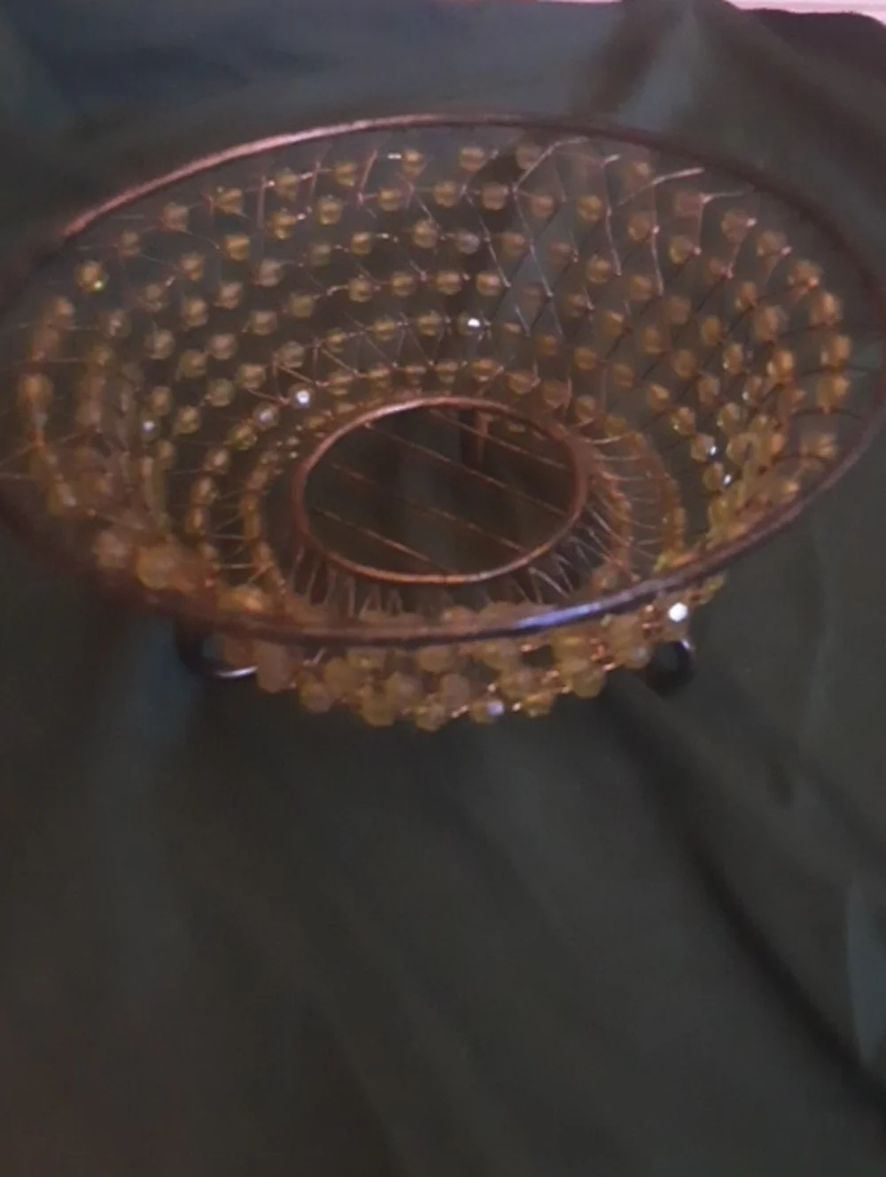 Beaded Basket Plus 2 Lemon Blessed Grateful Signs